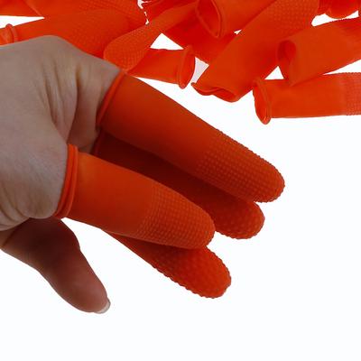 100 stuks multifunctionele vingertoppenhandschoenen latex rubber vingerhoezen beschermend