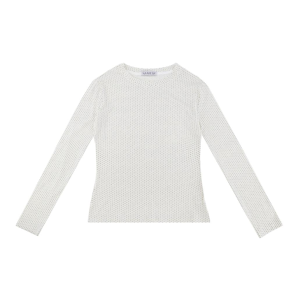Naien Flower Dot Long Sleeve