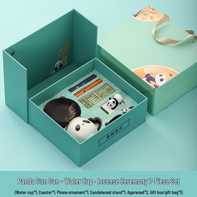 Chinese Style Panda Ceramic Tea Set