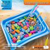 Children's Magnetic Fishing Toy Pool: Pretend Play & Educational Summer Water Game for Boys & Girls
