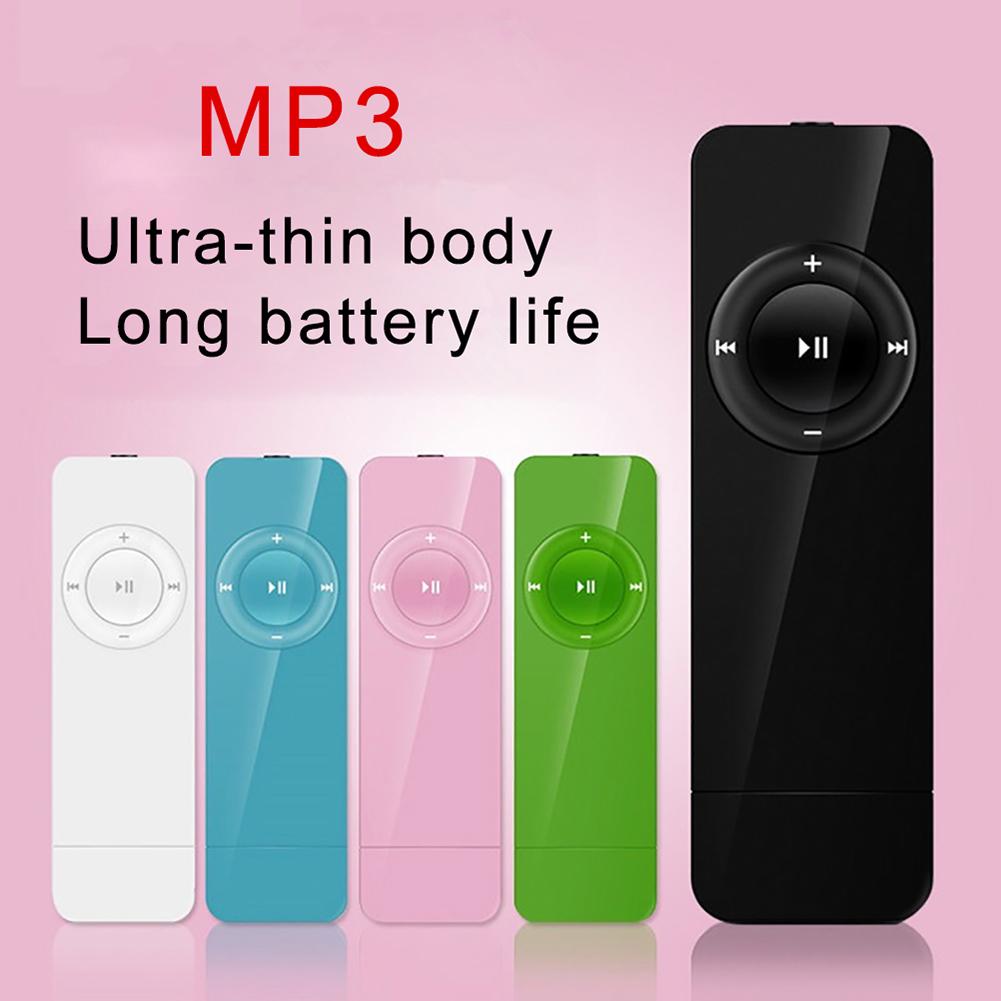 

Portable USB Sport U Disk MP3 Music Player Slim Lightweight Music Media MP3 Player синий