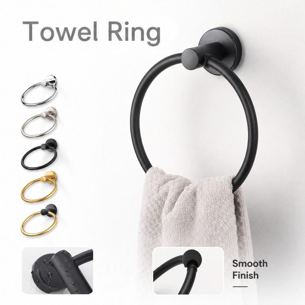 Stainless Bathroom Towel Towel Holder for Hand Towels and Washcloths