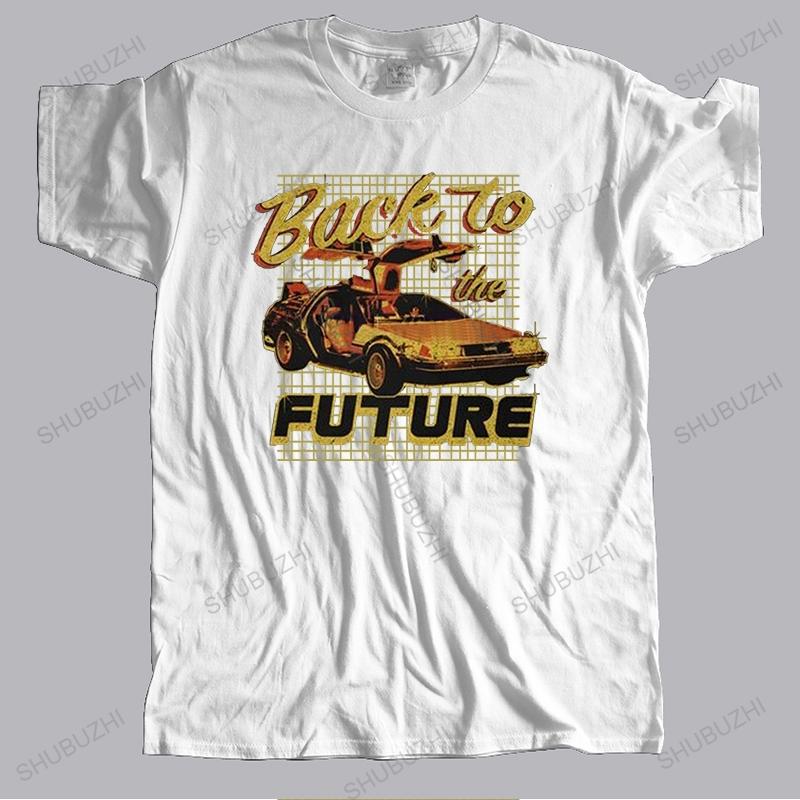 

Funny Back To The Future T Shirt Unisex Short Sleeved Cotton Tshirt Summer Scifi Adventure Movies Tees Fashion Tshirt S