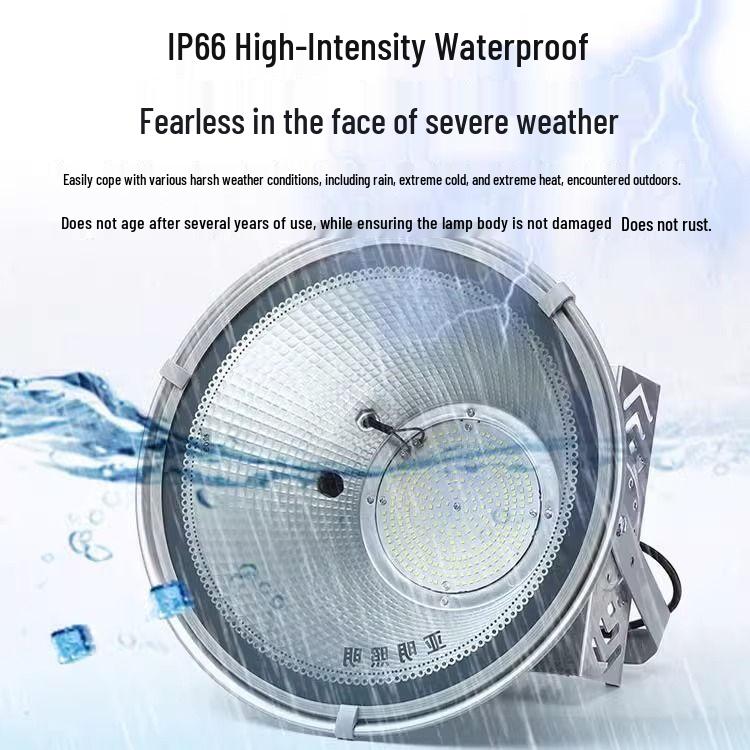 1000W High Power Waterproof LED Crane Floodlight - Super Bright Construction Site Spotlight