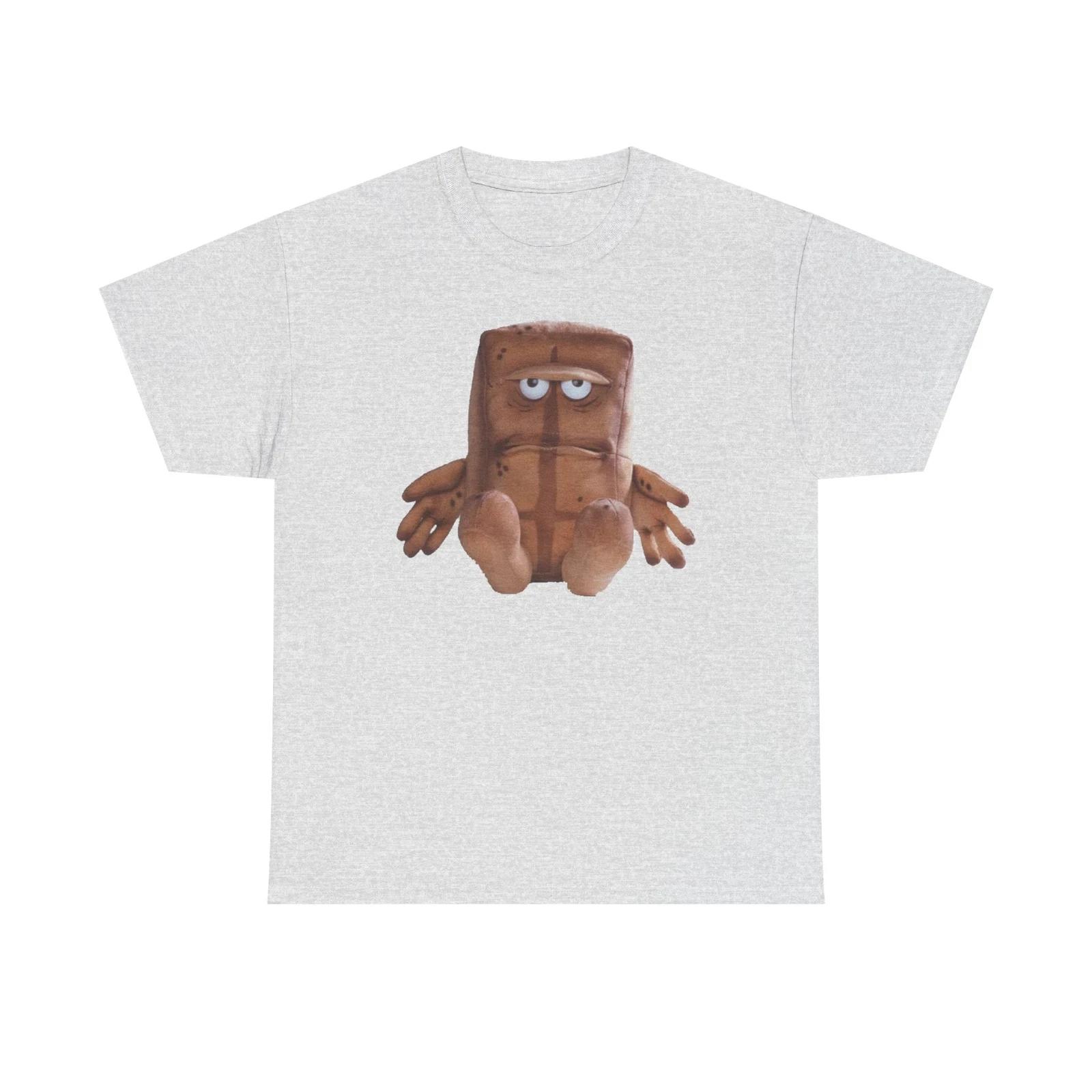 

Mens T Shirt Cotton German TV Icon Shirt Gift Bernd Das Brot Unisex Tee Depressed Bread Pup Oversized T Shirt Harajuku S