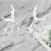 Easy To Install Elk Miniatures Elk Artificial Mini Deer Beautiful Sika Deer Statue  Christmas