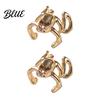 Frog Design Ear Jewelry 36925 Pairs Frog-Shaped Earrings Clip-On Functionality