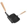 Sandwich Baking Pan Double Side Sandwich Maker Anti Stick with Detachable Handle Sandwich Skillet for Gas Stove Egg Toast
