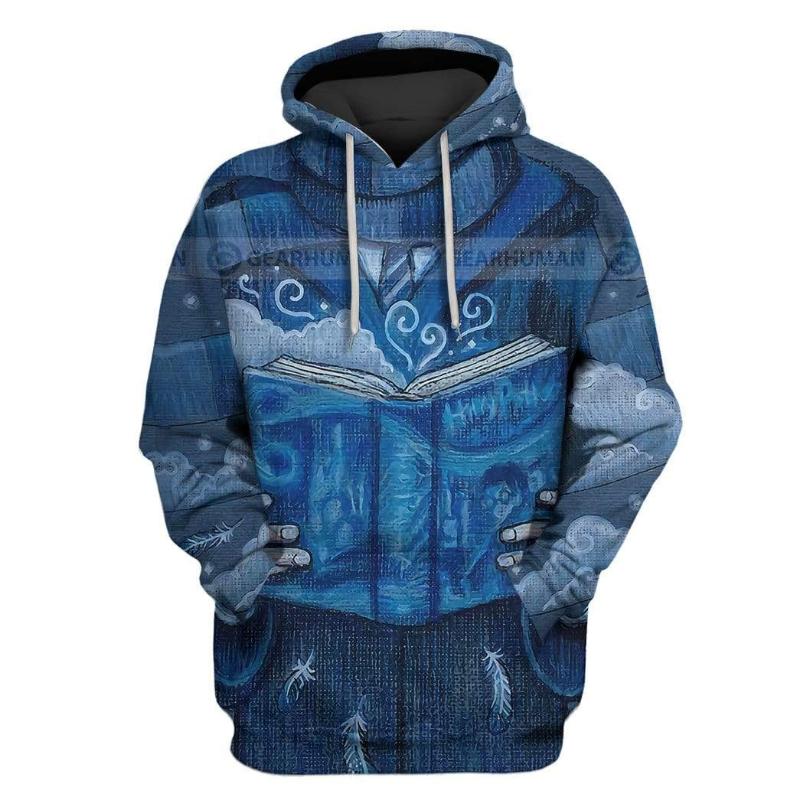 2025 autumn and winter Harajuku fashion men's hoodie casual y2k sweatshirt men's 3d printed red owl college pattern sport hoodie