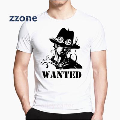 Jednodílné tričko Japonská anime košile Pánské triko Luffy trička Oblečení Tričko