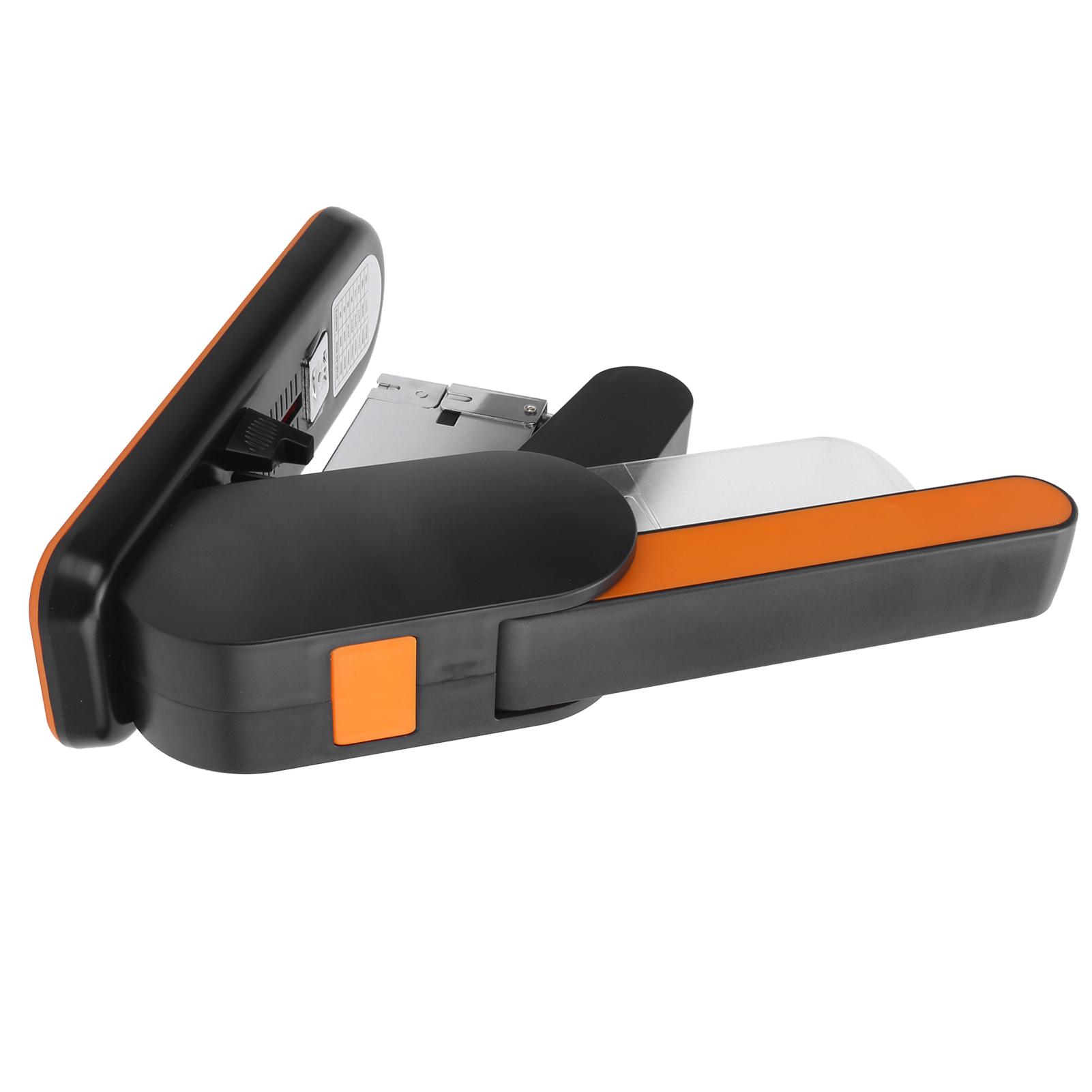 

Сверхмощный степлер LaborSaving Журнальный тип AntiPinch Hand 190 страниц Книжный швейный аппарат для офиса(синий ) оранжевый