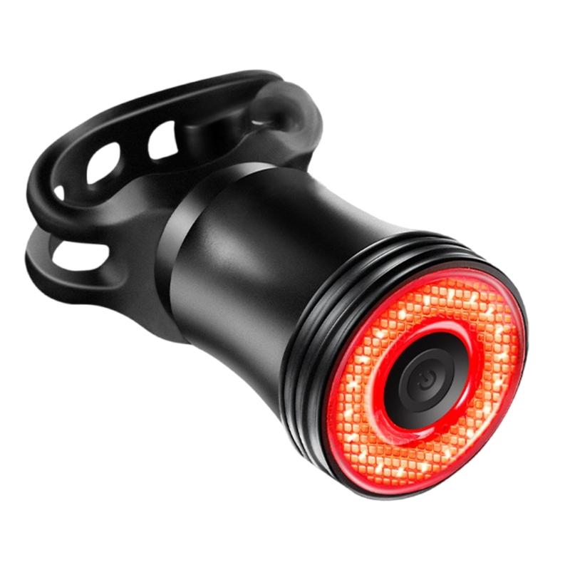 

Intelligent Brake Sensing Bike Tail Light LED Warning Rear Lamp Colorful light for Various Cycling Environment
