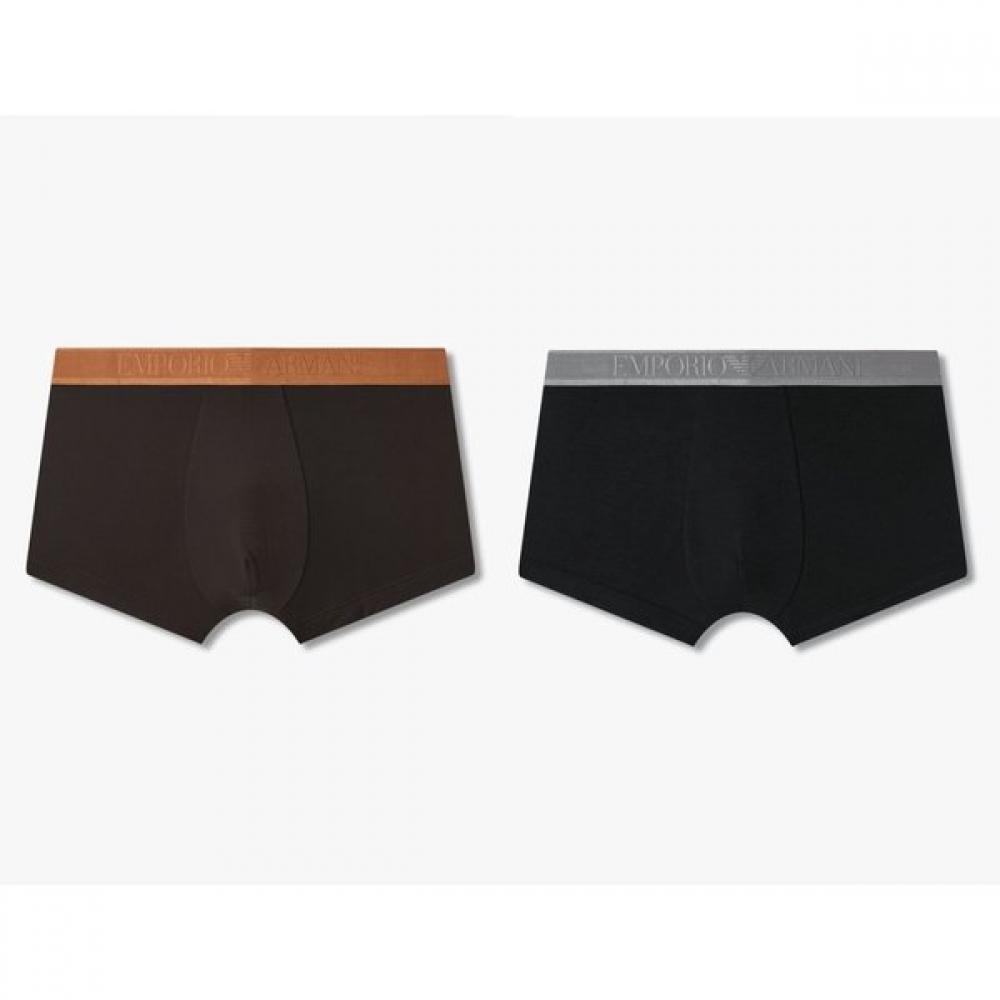 Emporio Armani Мужской блестящий комплект из вискозы Droz 2 шт. 0815312028 0815312030 M(100)