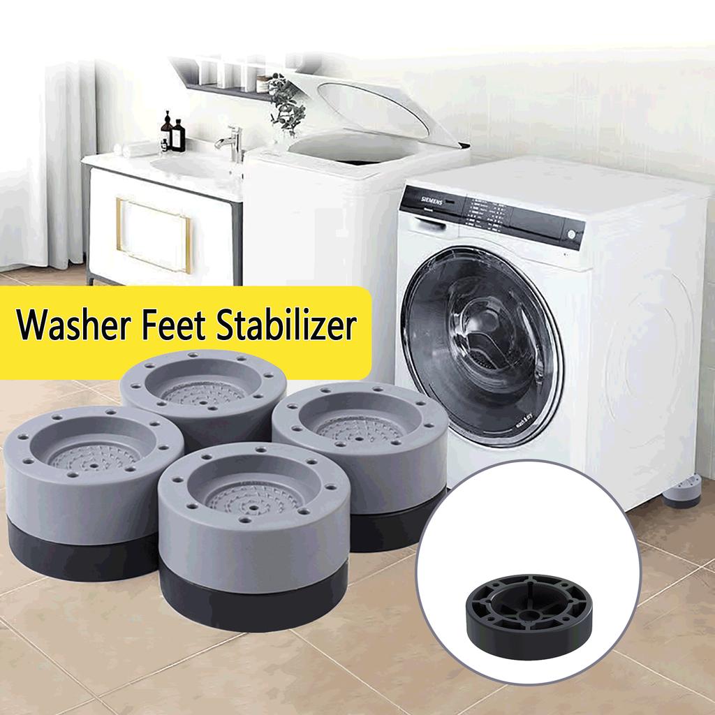 4X WASHER DRYER ANTI-VIBRATION RUBBER PADS STABILIZER REDUCE NOISE SAME-DAY SHIP 4X WASHER DRYER ANTI-VIBRATION RUBBER PADS STABILIZER REDUCE NOISE SAME-DAY SHIP