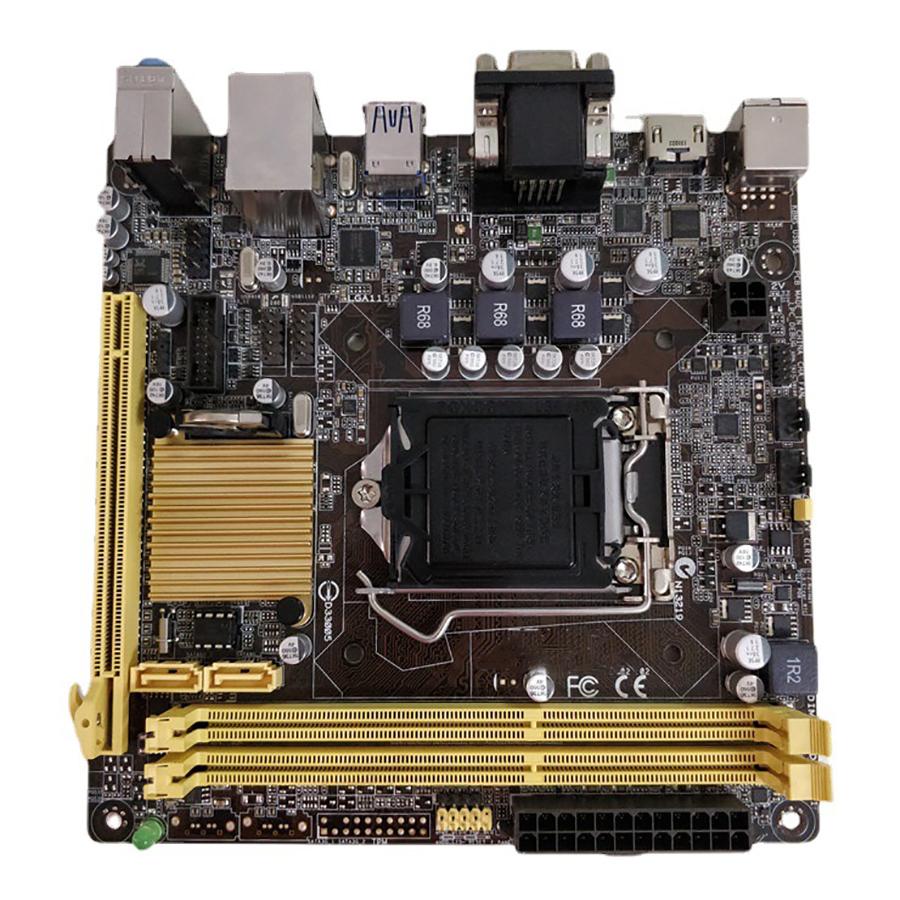 Para H81I-PLUS LGA 1150 Intel H81 HDMI SATA 6Gb/s USB 3.0 Mini ITX Placa-mãe Intel