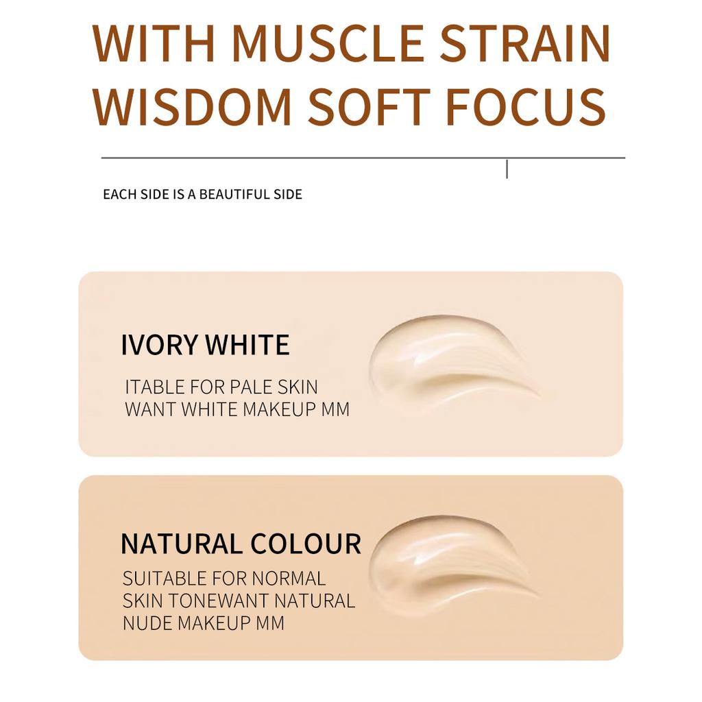 Ocheal 30g BB/CC Sonnenschutzcreme LSF 50/PA+++ Gesichts-Flüssig-Foundation-Creme Langanhaltende Deckkraft Ölfrei Für Alle Hauttypen Make-up