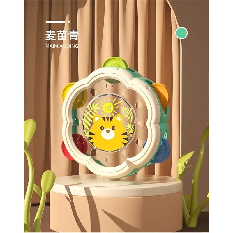Musical Drum Toy for Toddlers, Montessori Baby Percussion Instrument, Early Hand Development Interactive Music Learning Toy For Kids Ages 1-3