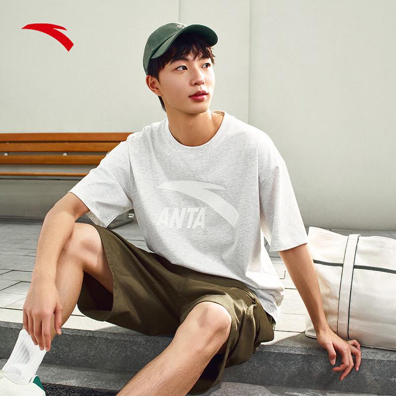 Anta Men s Logo Print Short Sleeve T-Shirt 3XL