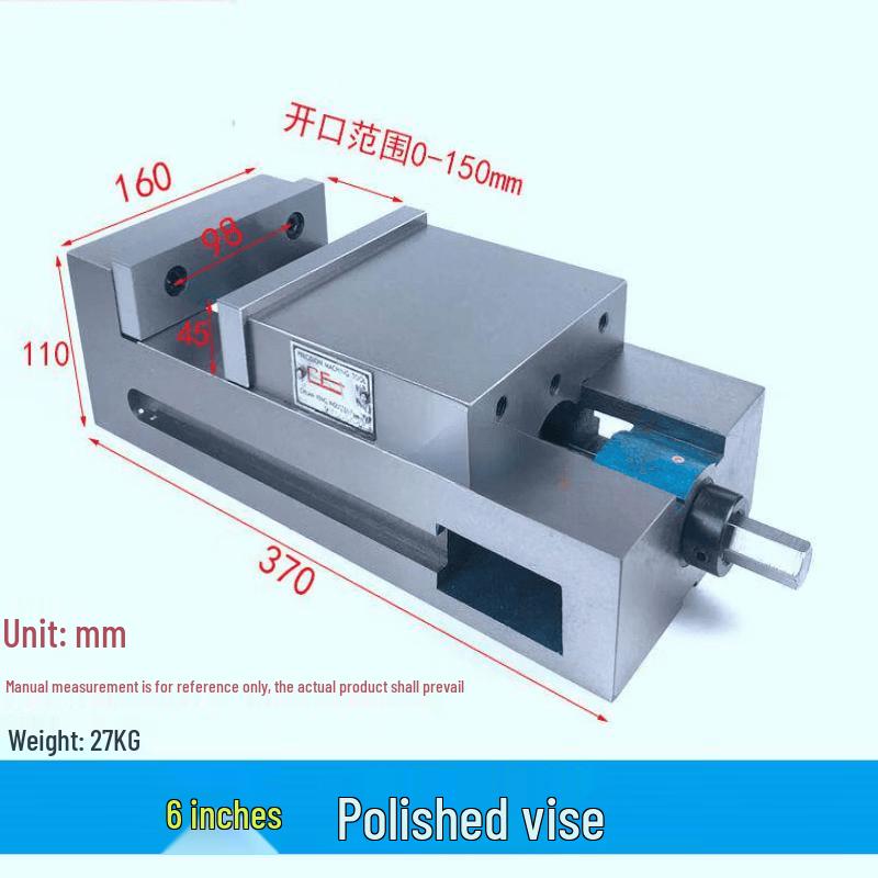 

Rongyu 6-inch Heavy Duty Angle-Fixed Milling Vise