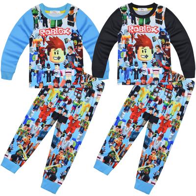 Cartoon Digital Printing, Middle-Aged And Older Children'S 120-170 Loungewear Set, Long-Sleeved Two-Piece Pajamas And Pants 565