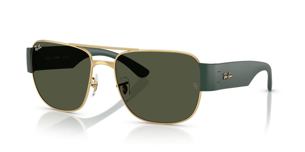 Sunglasses 0RB3756 GOLD GREEN Polarized [Ray-Ban] 001/3156