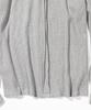 Mass Known Waffle Cut Divide Boat Neck Long Sleeve Mssls002-Gy