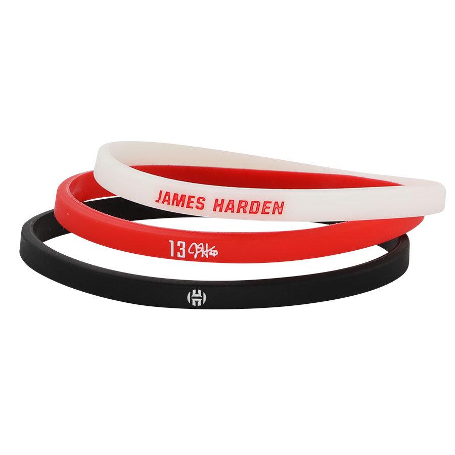 Custom NBA World Star Basketball Player Silicone Bracelet Three-Piece Set - Thin Style