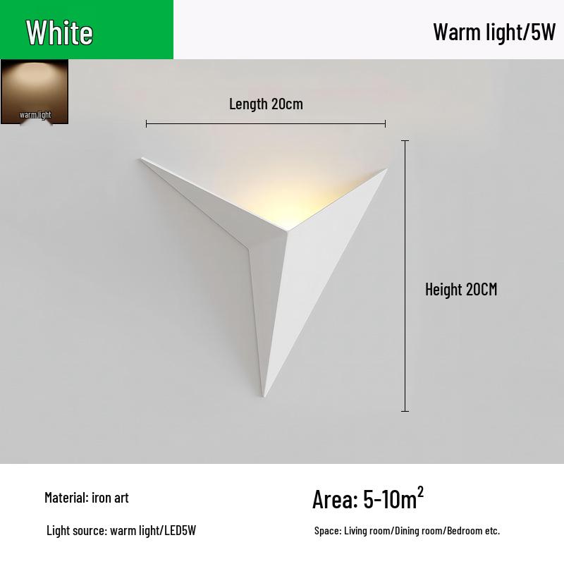 Nordic Luxury Wrought Iron Wall Lamp for Modern Spaces