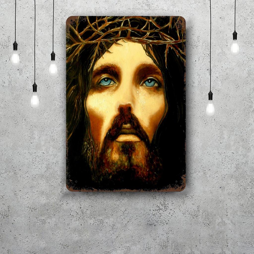 Jesu Metal Signs wall decor Vintage Tin Signs Captain Metal Poster Decor for Bar Pub Club Wall Decoration