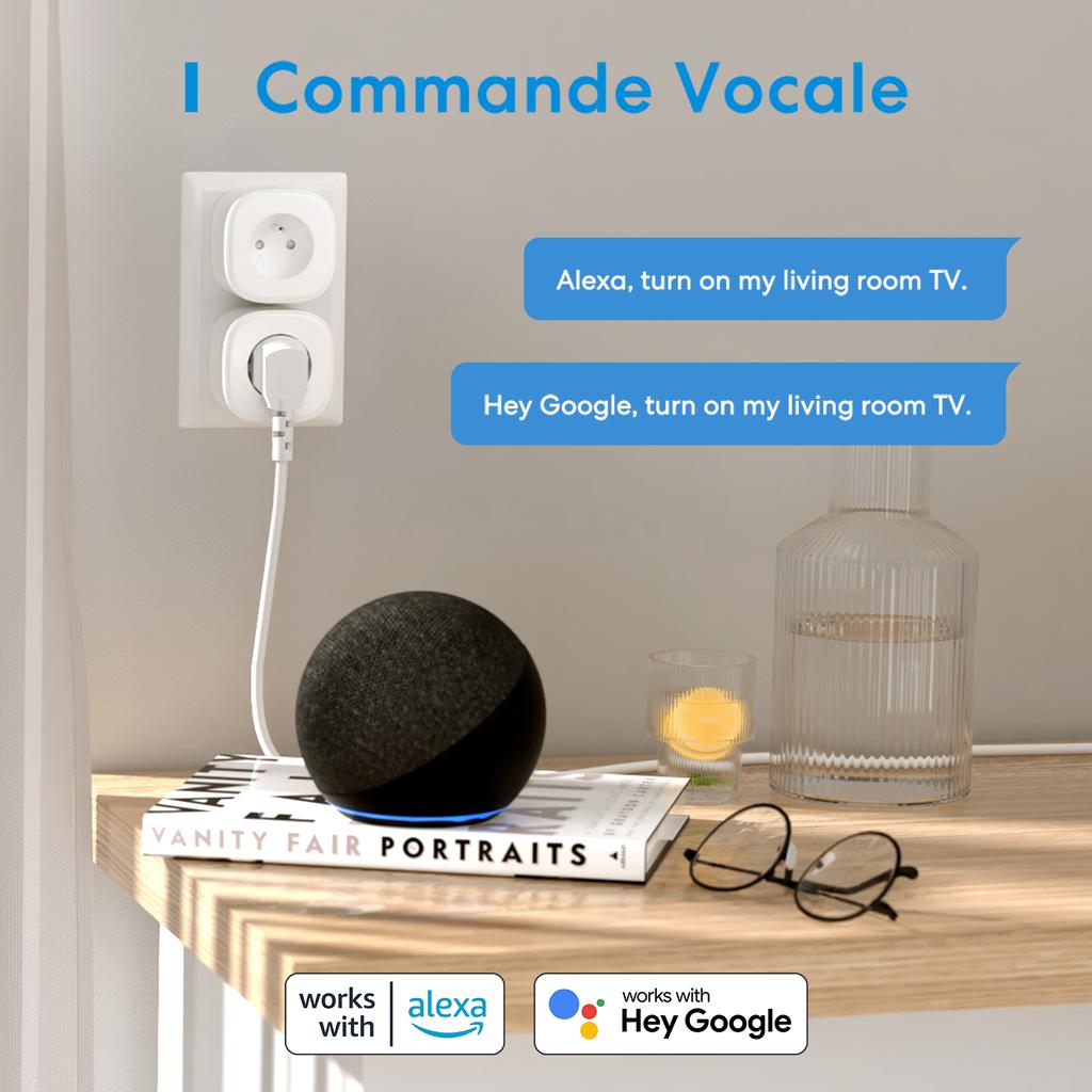 16a Fr Smart Plug Wifi Smart Steckdose (Typ E) Für Alexa Google Home Smartthings