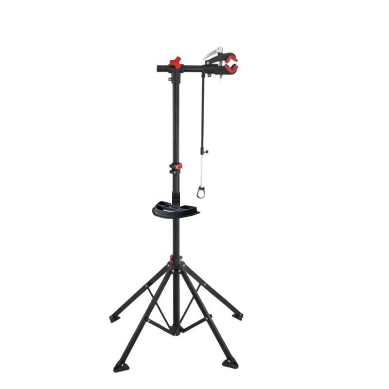 Foldable Mountain Bike Display Rack Bicycle Repair Workbench Multi Functional Bicycle Maintenance Tool