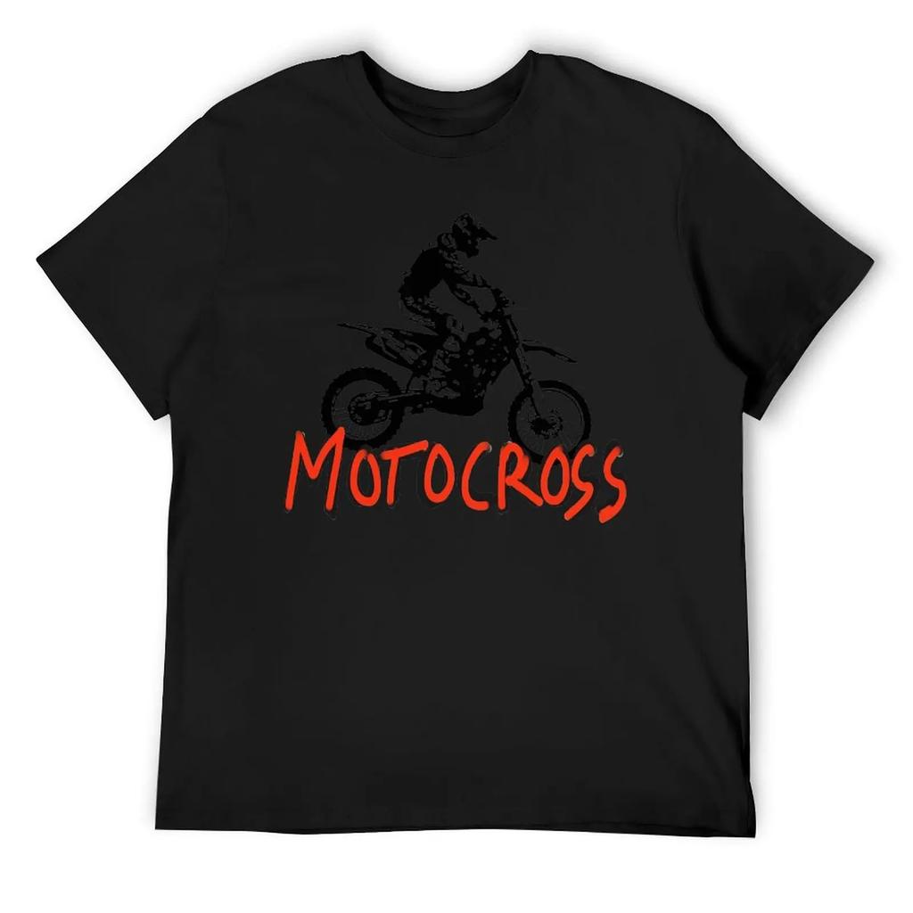 Motocross For Sale Top Tee Hipster T-shirt Round Neck Motion Funny Novelty Aactivity Competition USA Size