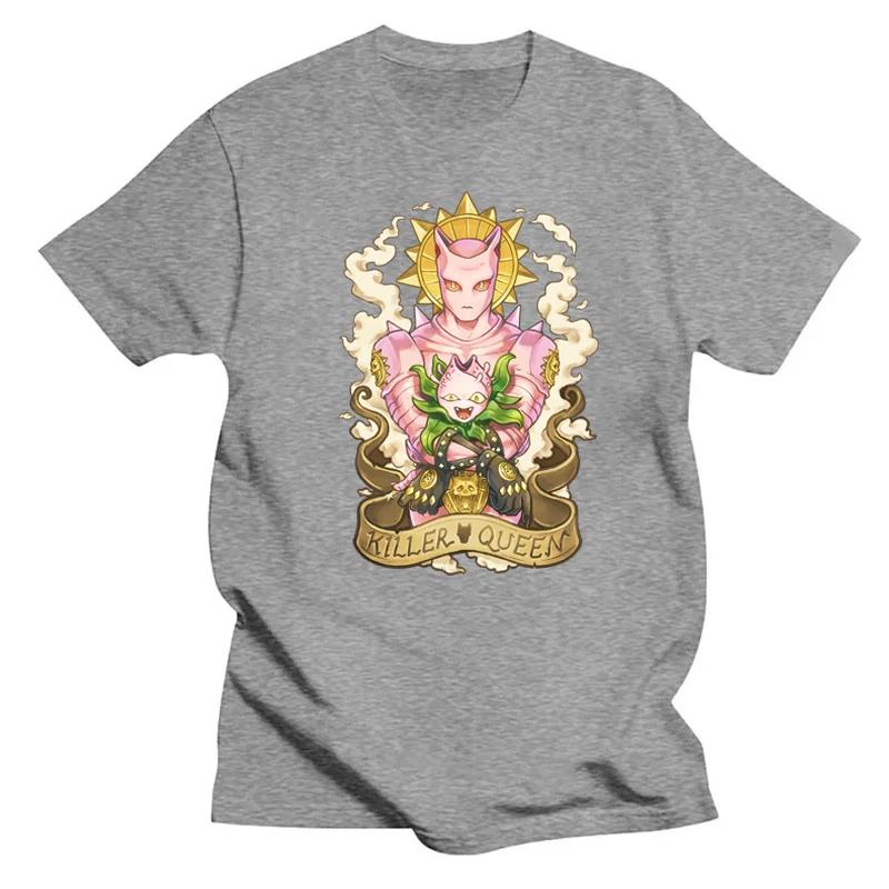 Anime JOJO's Bizarre Adventure Strategy Printed Tshirt Women Men Casual Loose Harajuku Fashion O-Neck Short Sleeve Top Tshirt