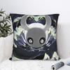 Hollow Knight Silksong Square Pillow Case  Cushion Cover Novelty Zipper Decor Pillowcase for Seat 40x40cm