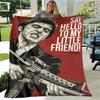 Classic movie Scarface Polyna blanket bed with a blanket to warm the beautiful blanket home travel blanket birthday gift