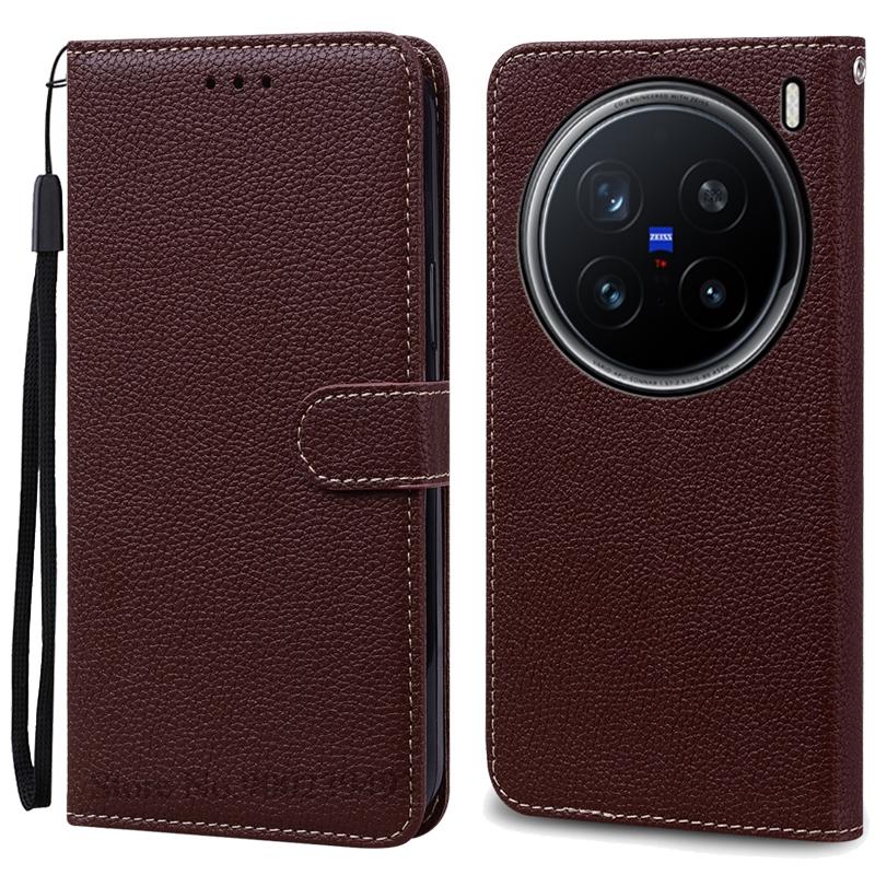 For Vivo X200 Pro Case Vivo X200 Pro Mini Wallet Flip Leather Cover For Vivo X200 Pro Case X 200 Pro Mini Phone Cover Fundas