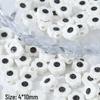3D Ceramic Panda Heart Flower Beads for DIY Bracelets