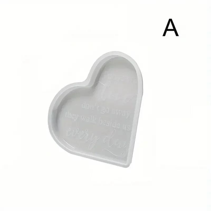 Latests Models Love Heart Letter Resin Silicone Mold Top Quality Creative DIY Jewelry Making Tool for Earrings Necklace Bracelet