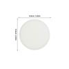 Luminous Silicone Coasters Round Coaster for Heat Insulation 6Pcs