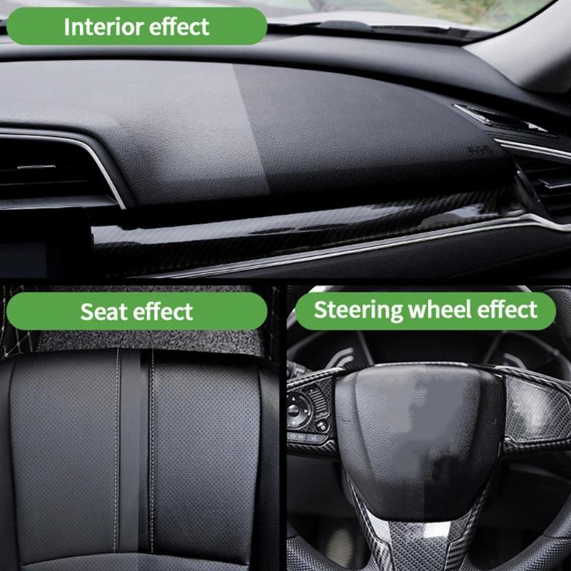 Car Plastic Restorer Coating Agent Auto Plastic Rubber Exterior Repair Clean Refresh Restoration Agent Black Shine Seal Brighten