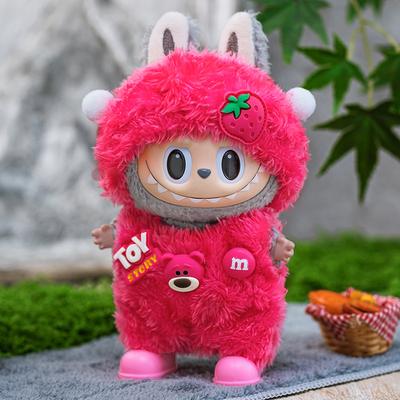 Adecuado para 17cm LABUBU123 Muñeca de Vinilo Universal Caja Sorpresa Serie Fiesta Accesorios de Ropa Infantil