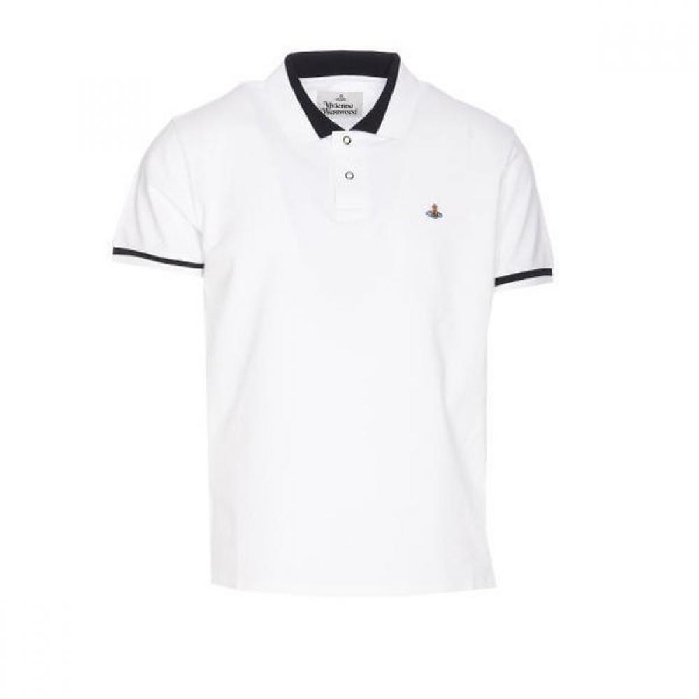 

24ss Vivienne Westwood Polo футБулКа 2H01000I J0009 A401 БЕЛАЯ XL (105 around)