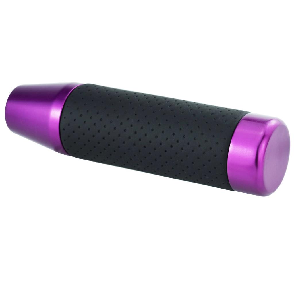 Abfer 130mm Alloy Shifter Knob Car Shift Knob Auto Manual Vehicle Universal Car Accessories Interior (Purple)