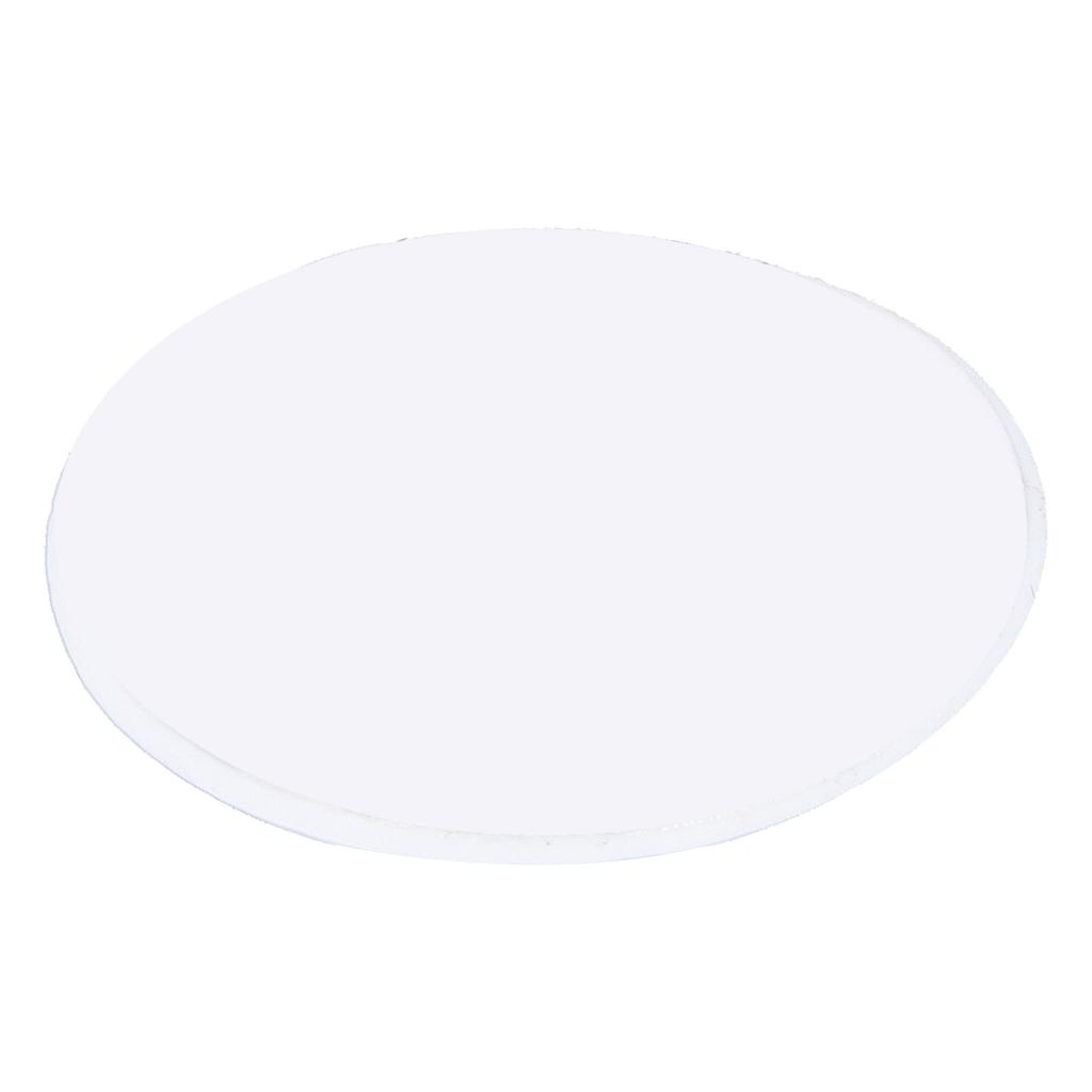 10Pcs Door Handle Stop Silicone Wall Bumper AntiCollision Protector Self Adhesive Guard(White )