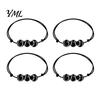 Commemorative Sports Game Gift 4 Pcs Balls Braided Rope Bracelets, Adjustable String Bracelet, Men Women Sport Wrist Decor Handmade Woven Cord
