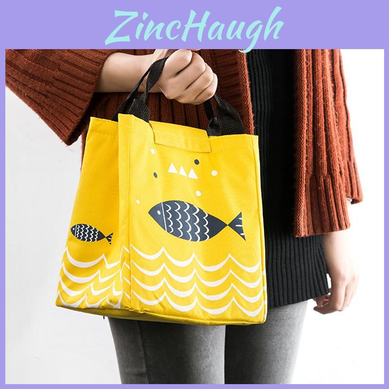 Artone Fish Oxford Wiederverwendbare Lunchtasche mit Wärmeisolierung und Premium-Material