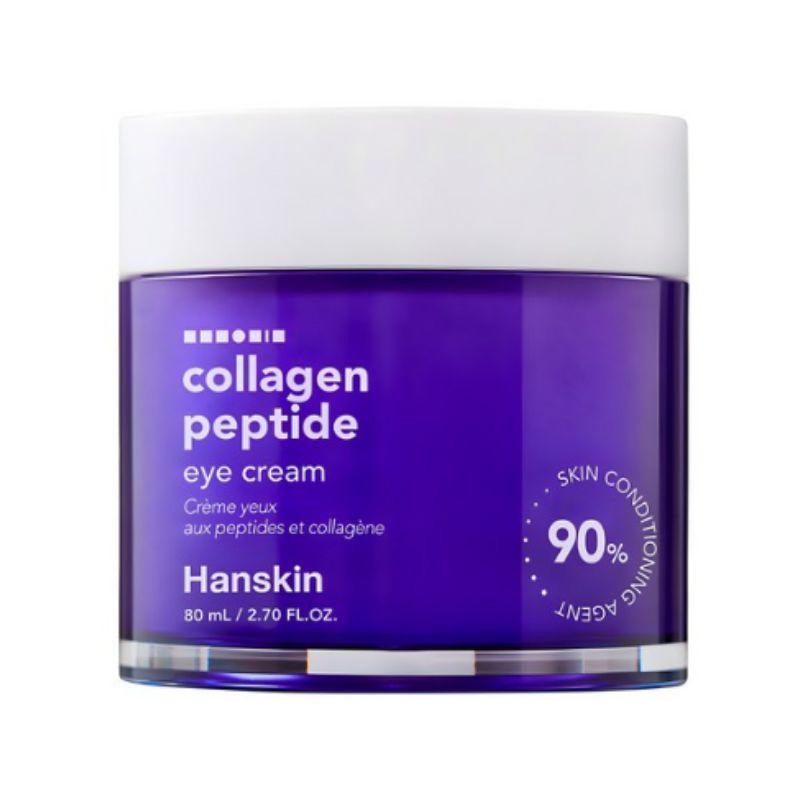 HANSKIN Collagen Peptide Eye Cream – Firming Anti-Wrinkle Hydrating Eye Care 80ml