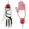 1Pc Golf Gloves Stretcher Holder Keeper Hanger Gloves Support Frame Golf Training Aids Rack Dryer Hanger Stretcher