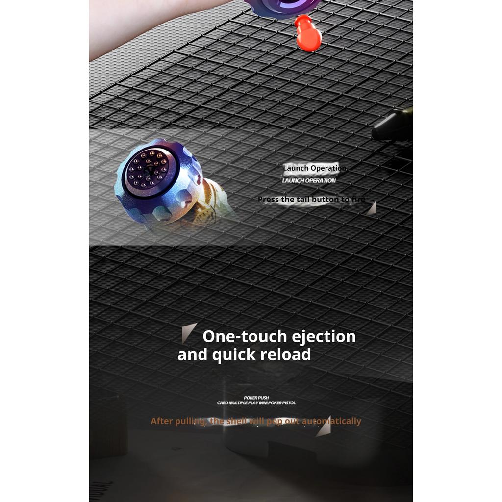 Stun Grenades Pistol Guns Novelties Sensory Metal Toy Creative Cool Things Punnk Mechanical Relieve Stress Relief Adults Toys