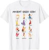 Ancient Greek T-Shirt Featuring Mythological Gods and Legends